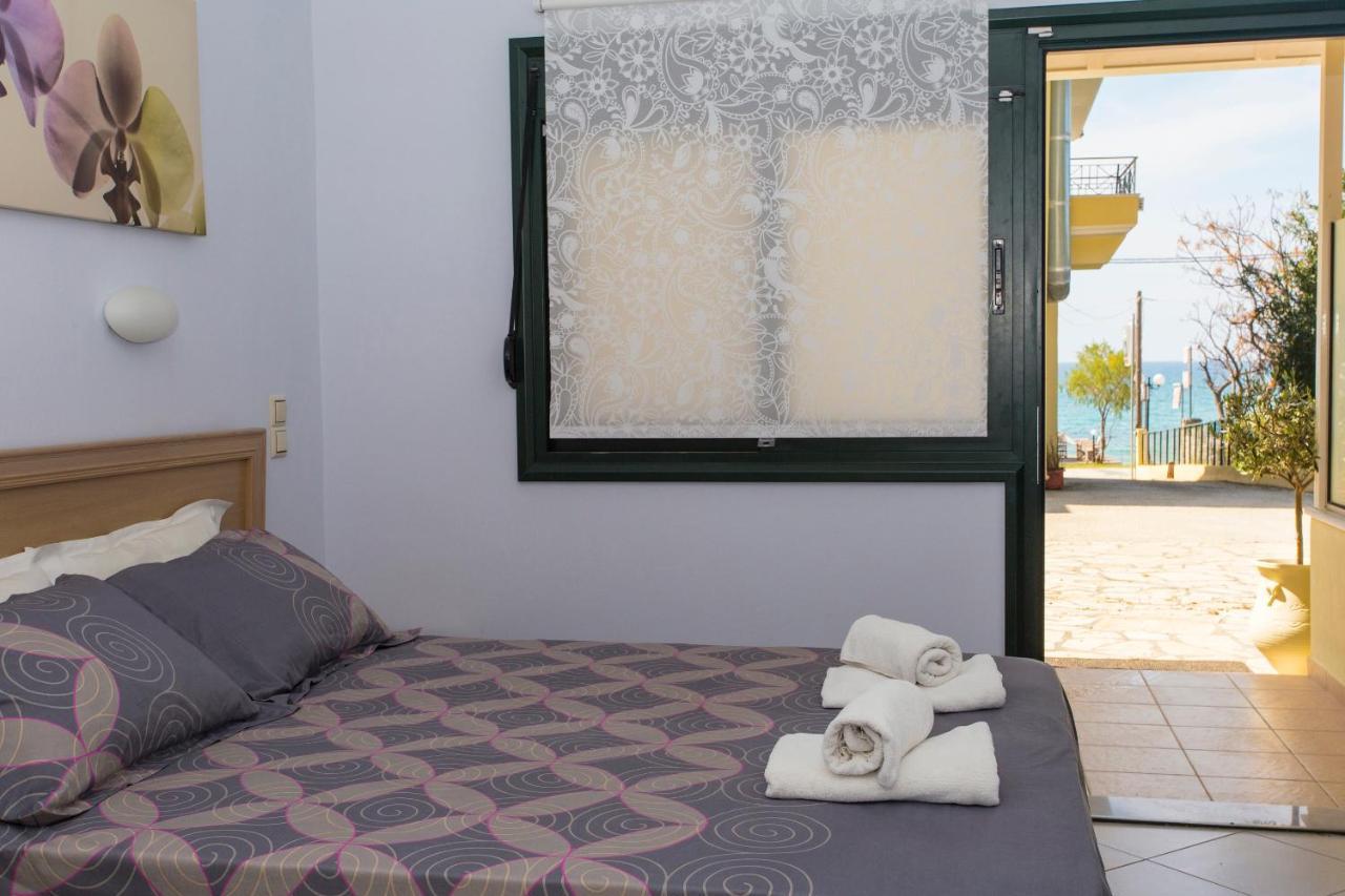 Hotel Loukas Vrachos Vráhu-part Kültér fotó
