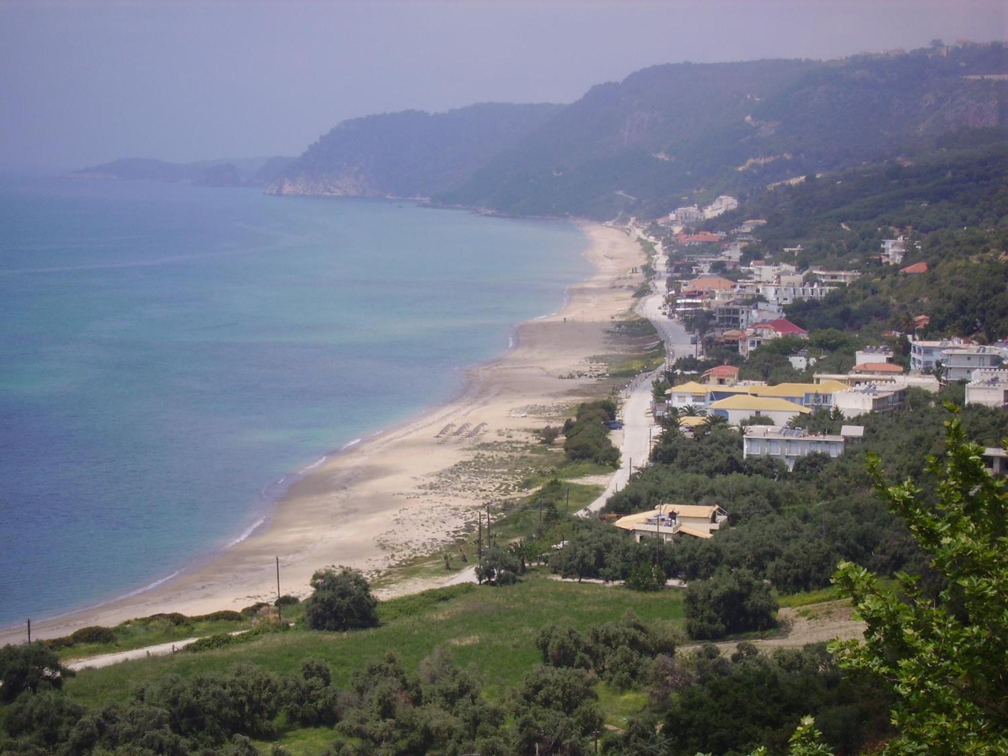Hotel Loukas Vrachos Vráhu-part Kültér fotó