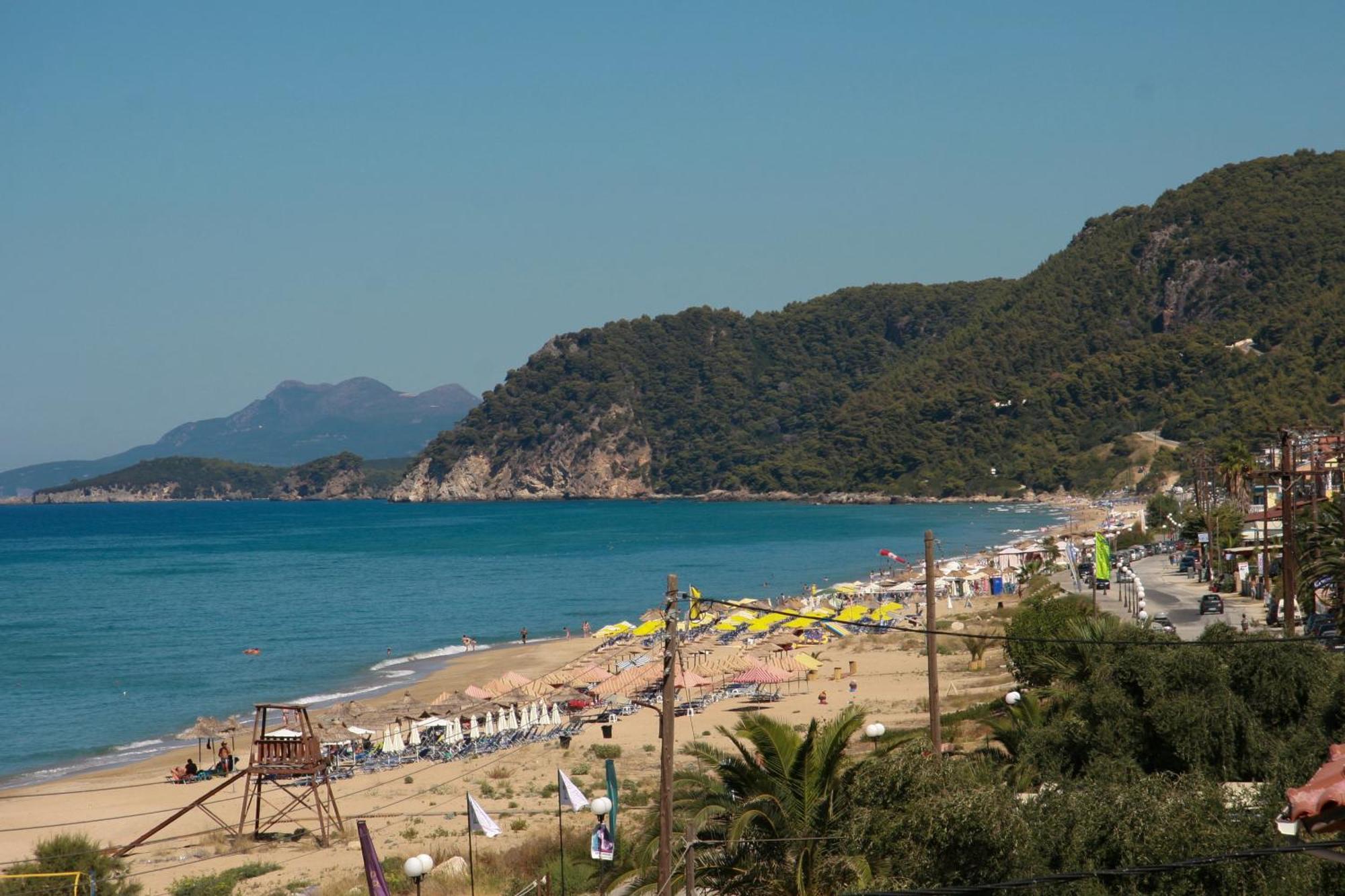 Hotel Loukas Vrachos Vráhu-part Kültér fotó