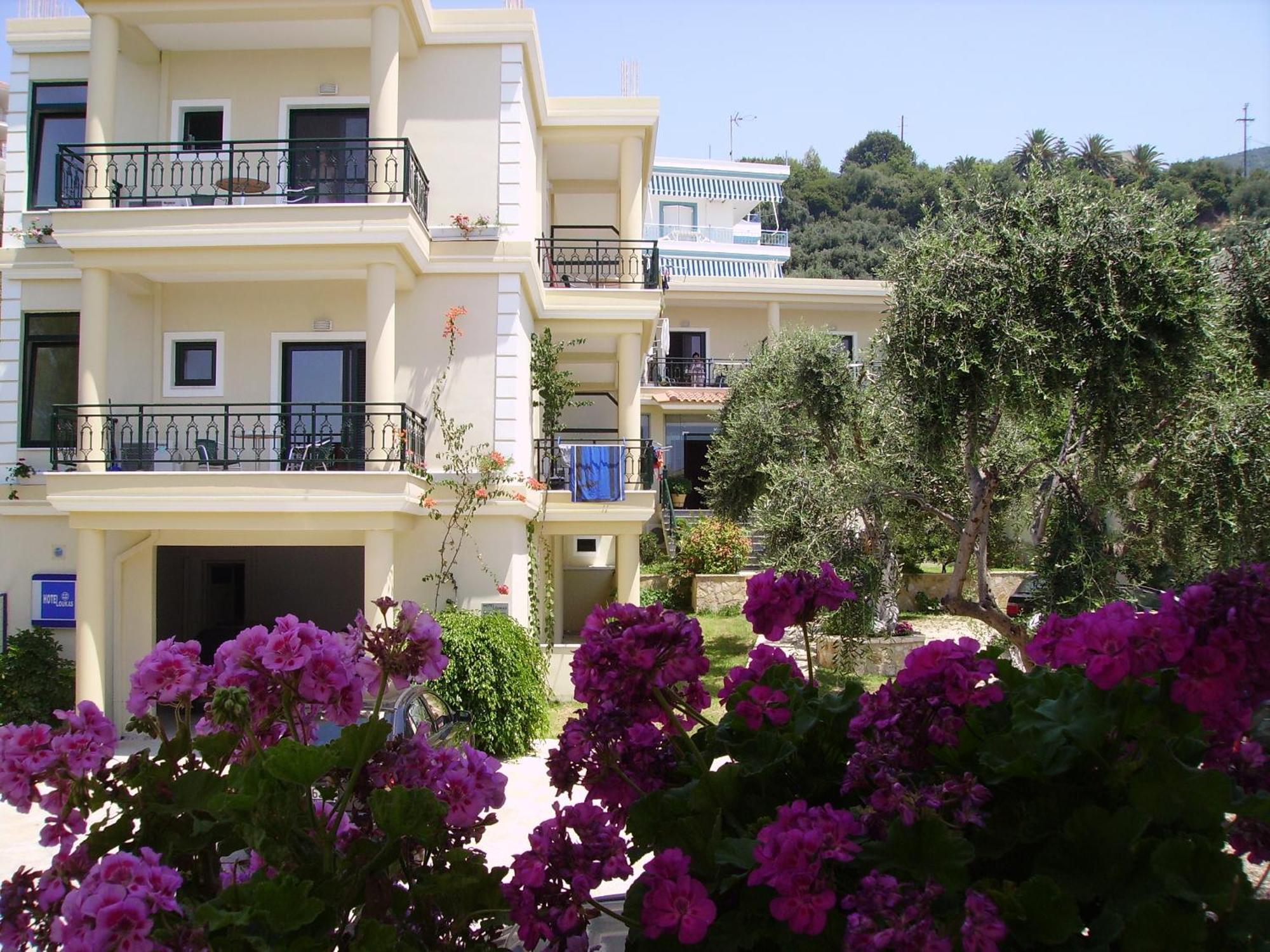 Hotel Loukas Vrachos Vráhu-part Kültér fotó